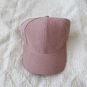 The Style Club genuine suede leather dad hat